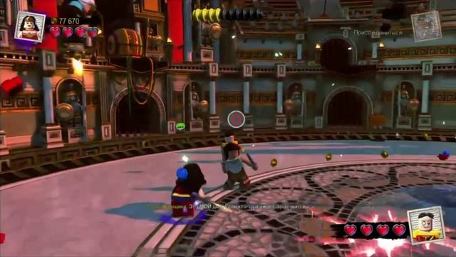 PS4  LEGO Супер злодеи DC Эпизод Тот Парень с Рободинозавром Прохождение