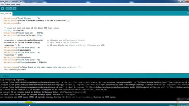 Arduino SD card Proteus simulation смотреть онлайн