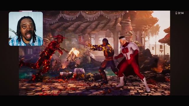 Mortal Kombat 1 - Official Omni-Man Gameplay Trailer Reaction смотреть онлайн