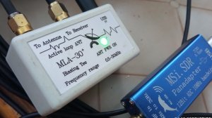 КВ антенна MLA-30+ на короткие волны. тест в городской застройке. радио приёмник RADIWOW R-108 (DSP)