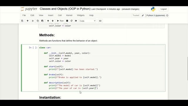 Classes and Objects in Python смотреть онлайн
