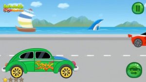 Мультики про машинки - Гонки с препятствиями Мультфильмы для детей