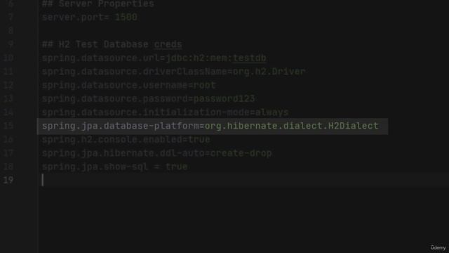 70 Review Database Configs in application properties смотреть онлайн