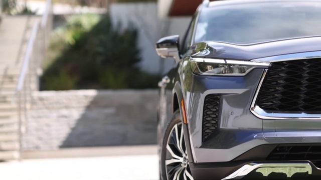 New 2022 Infiniti QX60 Hi Tech Premium Family SUV Interior Exterior смотреть онлайн
