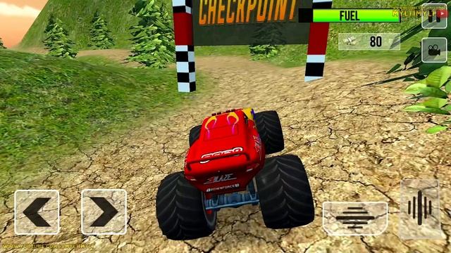 Offroad Monster Truck Impossible 2024 - Stunts Ramp Racing 3D - Android GamePlay смотреть онлайн