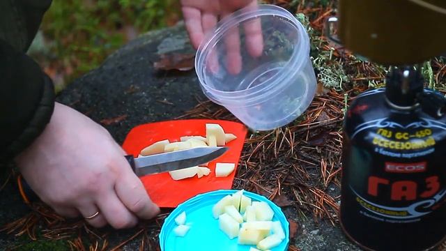 Поход в лес,готовка в лесу,грибной суп,армейский котелок СССР. смотреть онлайн