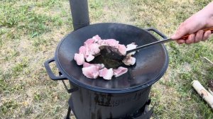 Оджахури. Мясо с Картошкой и Овощами на Садже.