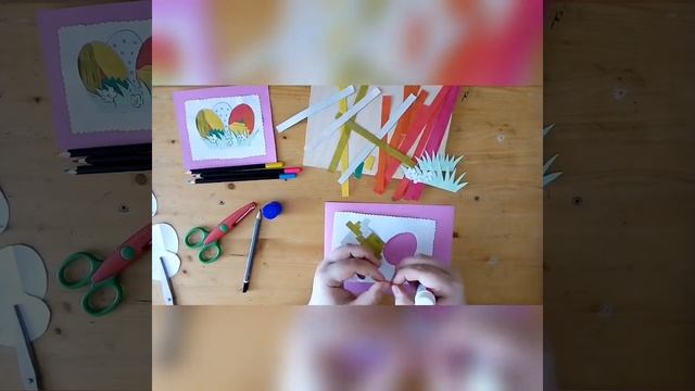 Открытка ”Пасхальная” в технике айрис-фолдинг смотреть онлайн