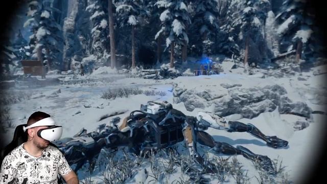 Это что за робот КРАБ ? ► Horizon Call of the Mountain VR ► #5 смотреть онлайн