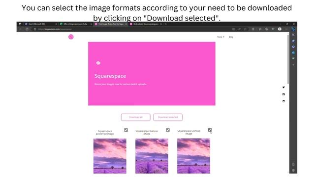 Squarespace Image Resizer Tool смотреть онлайн