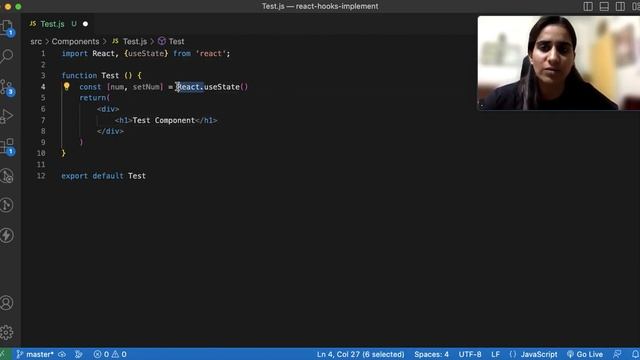 React Hooks - useState in Hindi (Creating & update state for String & Number) смотреть онлайн