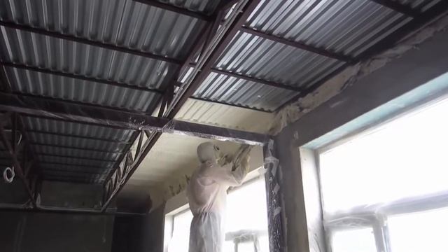 Утепление ППУ Утепляем навес г. Усть-Лабинск Альянс Проф .Termoizol-ppu смотреть онлайн