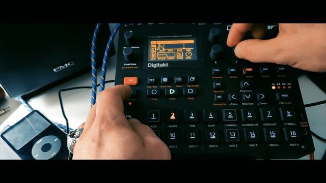 ELEKTRON DIGITAKT TECHNO JAM 🎛️ Pattern #2