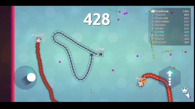 ВЗЯЛ ПЕРВОЕ МЕСТО В ИГРЕ Snake.io | прохождение Snake.io смотреть онлайн