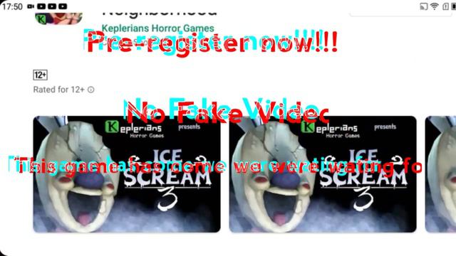 Ice Scream 3 has launched in Play store смотреть онлайн