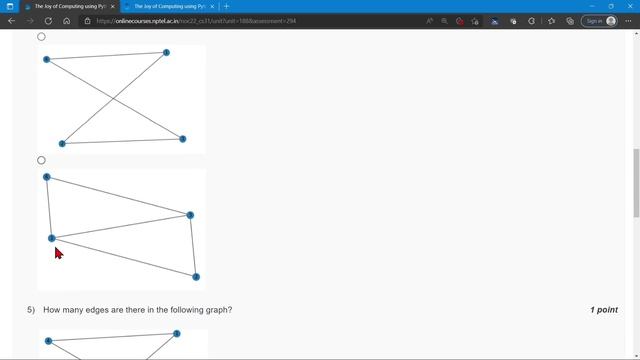 NPTEL The Joy of Computing using Python Week 9 Quiz Assignment Solutions | January 2022 | IIT Ropar смотреть онлайн