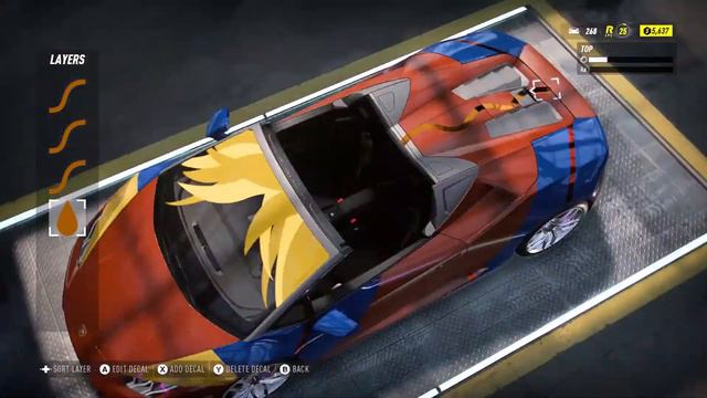 Goku Style Lamborghini Huracan Spyder making - Need For Speed Heat смотреть онлайн
