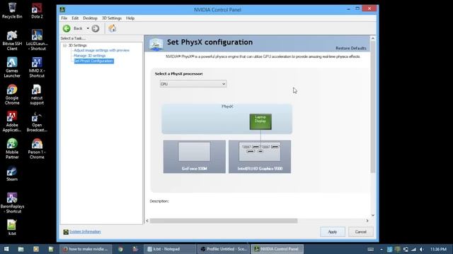 How to set NVIDIA as default graphics card on your laptop! windows | mac смотреть онлайн
