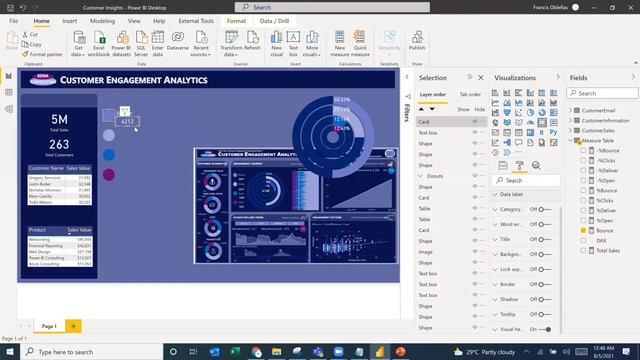 Power BI Replication | Customer Insights Analysis смотреть онлайн