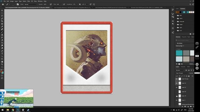 Kardboard Kings Vlog 5 - How I make Cards in Photoshop смотреть онлайн