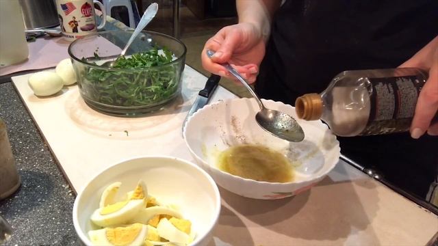 как сделать самый вкусный салат из стручковой фасоли с яйцами!!??Рецепт!!!! смотреть онлайн