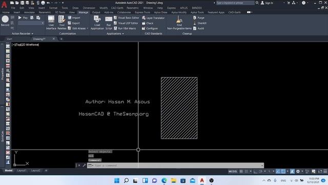 AREA FORM HATCH - AUTOLISP FOR AUTOCAD смотреть онлайн