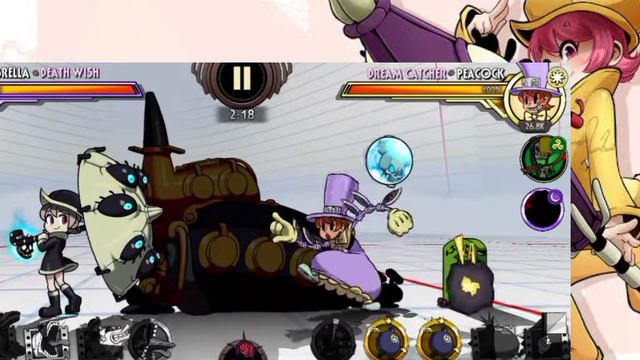 #skullgirls #skullgirlmobile  Umbrella Death Wish 16k VS 66k Team Battle .