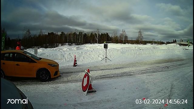 МосАвтоСлалом «Выстрел 24», VW Tiguan №9. смотреть онлайн