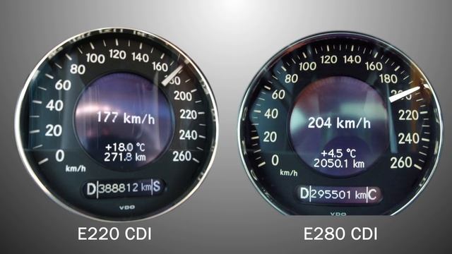Mercedes W211 E220 CDI Vs. Mercedes W211 E280 CDI ?vs?