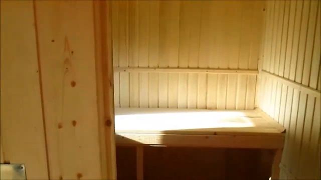 Мобильная баня из бруса 2.30 х 5м ( обзор + небольшой отзыв клиента) смотреть онлайн