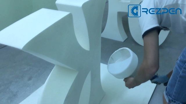 Защитное покрытие букв из пенопласта от REZPEN смотреть онлайн