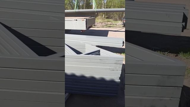 Изготовление ферм для навеса 120м²