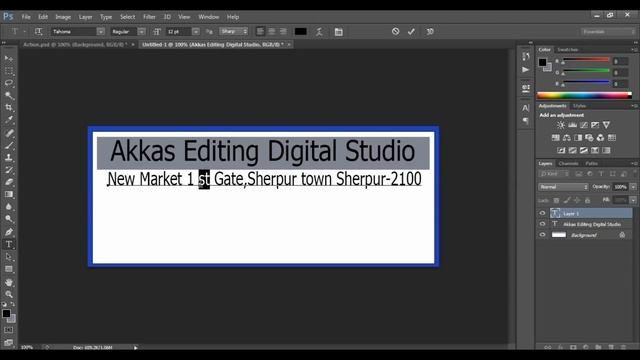 How to make Photos Serial number card || Photoshop Tutorial смотреть онлайн