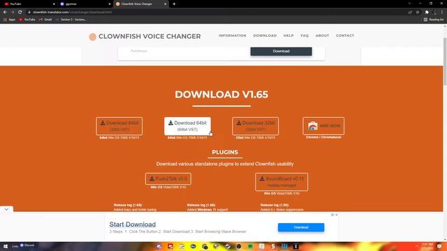 Clown Fish Voice changer Soundboard Player TUT смотреть онлайн