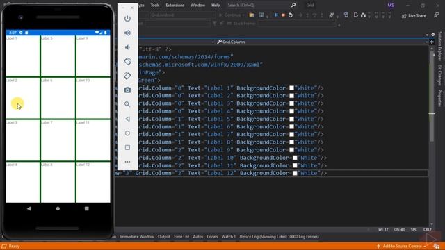Xamarin Forms #12: Grid Layout in XAML смотреть онлайн