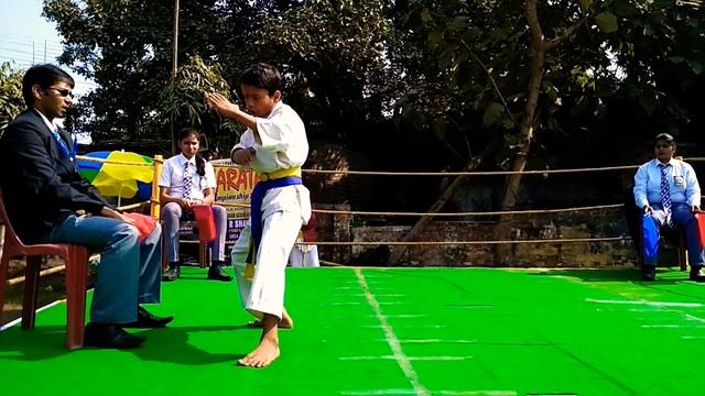 Yahein Nidan kata - karate video смотреть онлайн