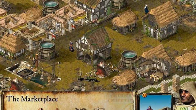 Stronghold Crusader [Mod] - Huge City Of Acre [Economics] смотреть онлайн