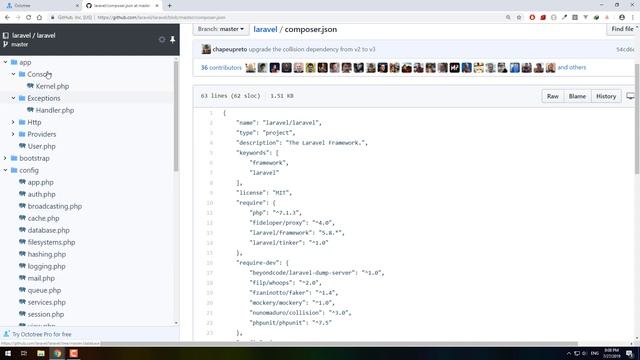 Github - File Tree Navigation смотреть онлайн