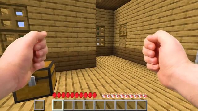 Realistic Minecraft: BUILDING MY FIRST HOUSE! смотреть онлайн