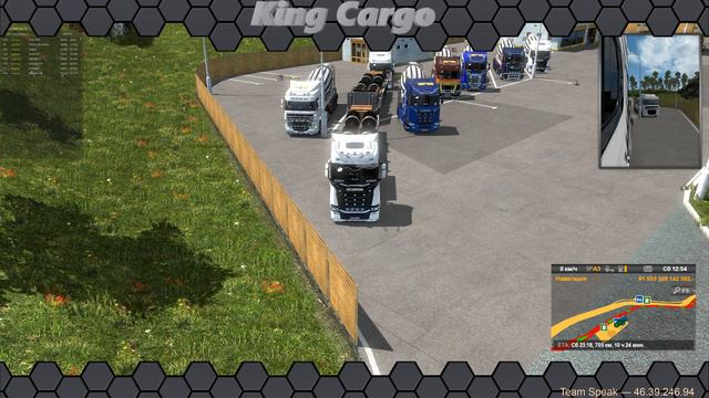 ETS 2 Конвой King Cargo смотреть онлайн