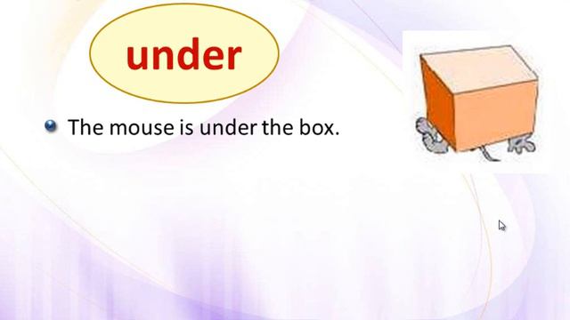 Prepositions Of The Place (Предлоги места)