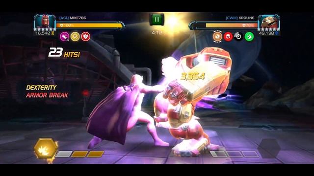 Rank 3 Kinpin takes on Terrax AW Boss | Alliance War S26W3 | Marvel Contest of Champions смотреть онлайн
