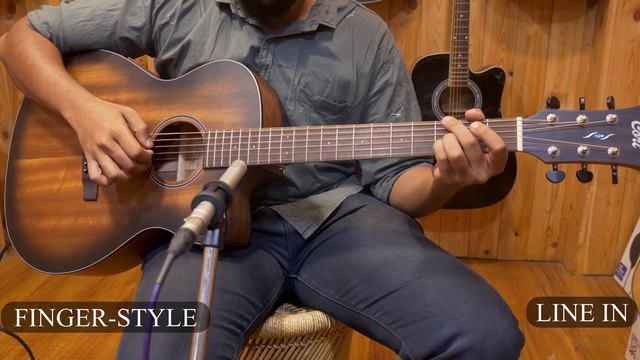 The Cheapest ALL SOLID Guitar by CORT. Unboxing And Review of the Cort Core-OC All Mahogany смотреть онлайн