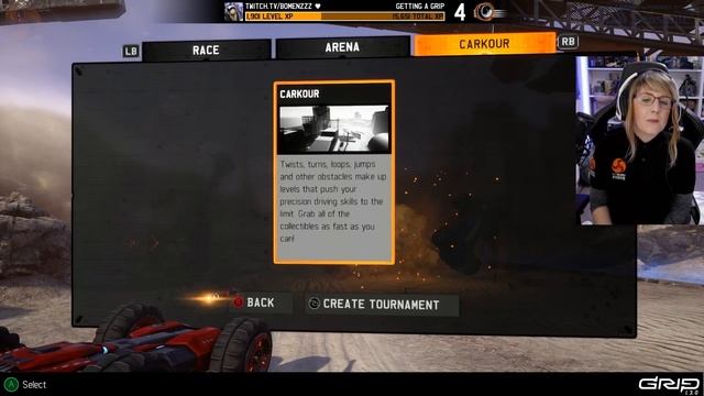 GRIP: Combat Racing PC GAMEPLAY смотреть онлайн