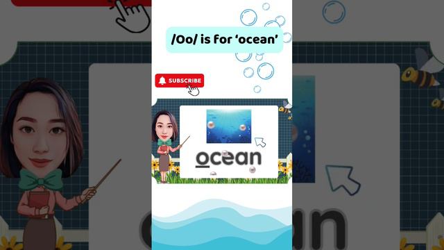 /Oo/ is for 'ocean'Let's learn phonics. #english #phonics #kidsvideo #letterblending смотреть онлайн