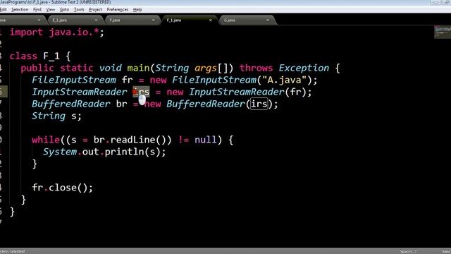 Java IO Part - 4 смотреть онлайн