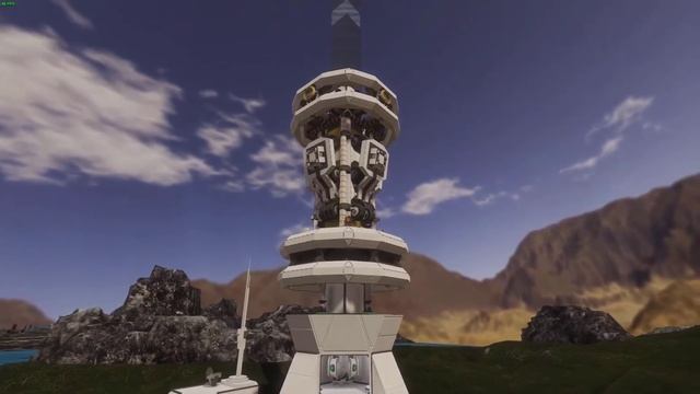 Space Engineers: Self Building Space Elevator, 3D Printing, (Outdated) смотреть онлайн