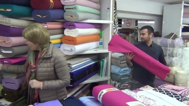 В Анталию за тканями. Лучший магазин. Ткани из Бурсы смотреть онлайн