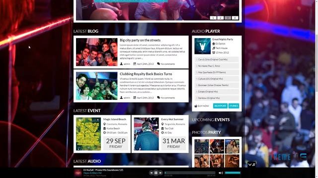 SoundWave - The Music Vibe WordPress Theme Perce Malcom смотреть онлайн