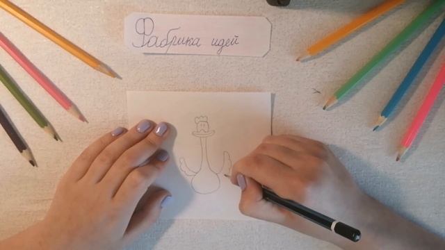 Как нарисовать Гуся за 30 секунд. #shorts смотреть онлайн